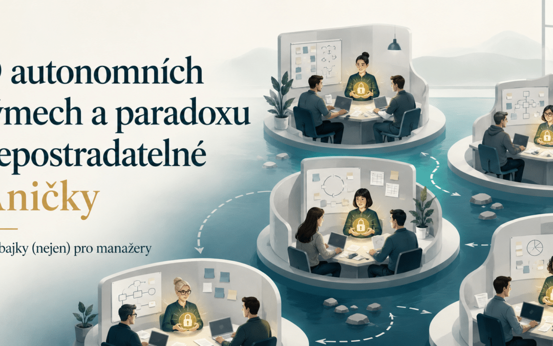 O autonomních týmech a paradoxu nepostradatelné Aničky